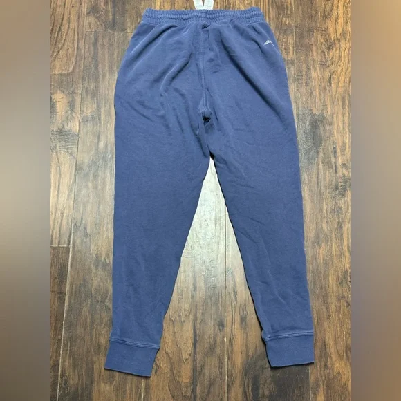 ALLBIRDS Women’s Navy Jogger Sweatpants M Organic Pima Cotton Athleisure Lounge - Picture 2 of 7